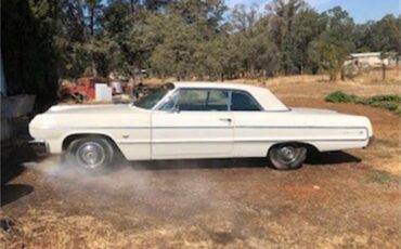 Chevrolet-Impala-1964-White-Blue-1
