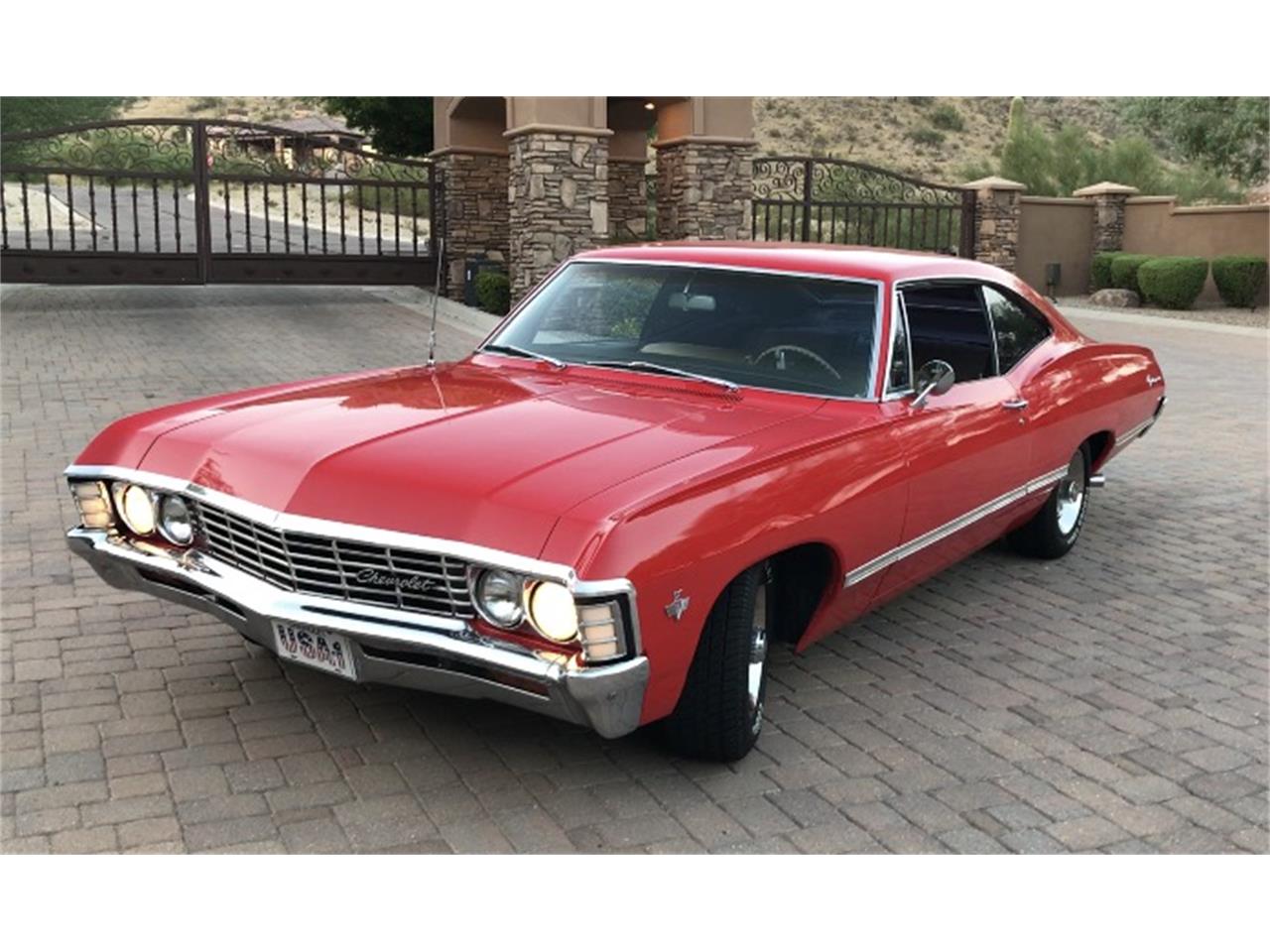 Chevrolet-Impala-1967-Red-Gold-4