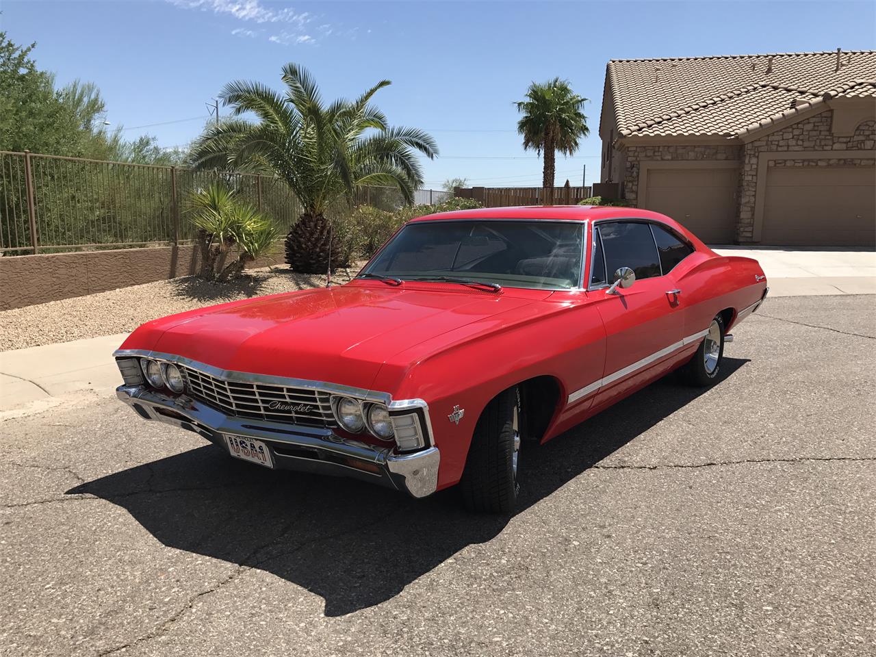 Chevrolet-Impala-1967-Red-Gold-6