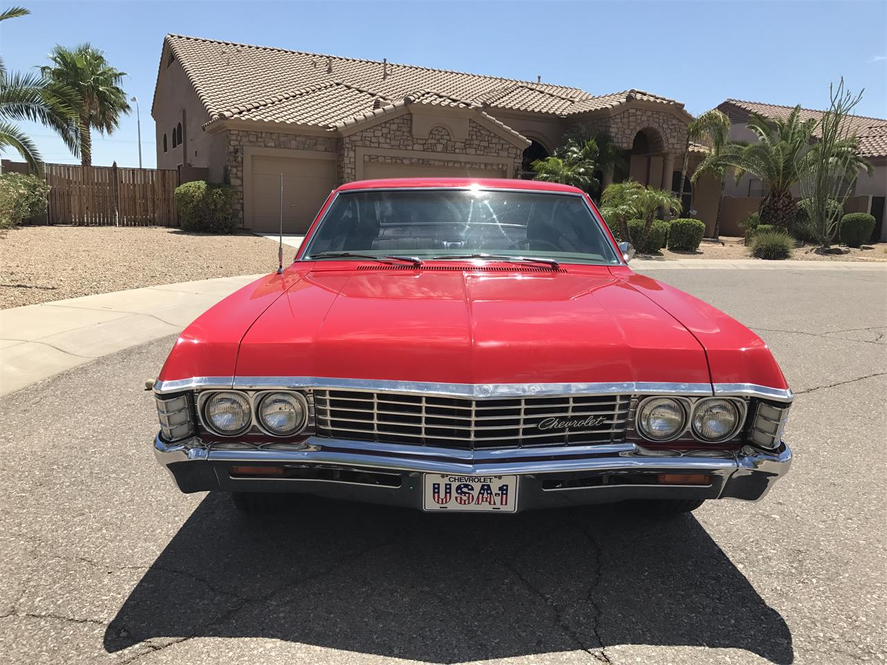 Chevrolet-Impala-1967-Red-Gold-8