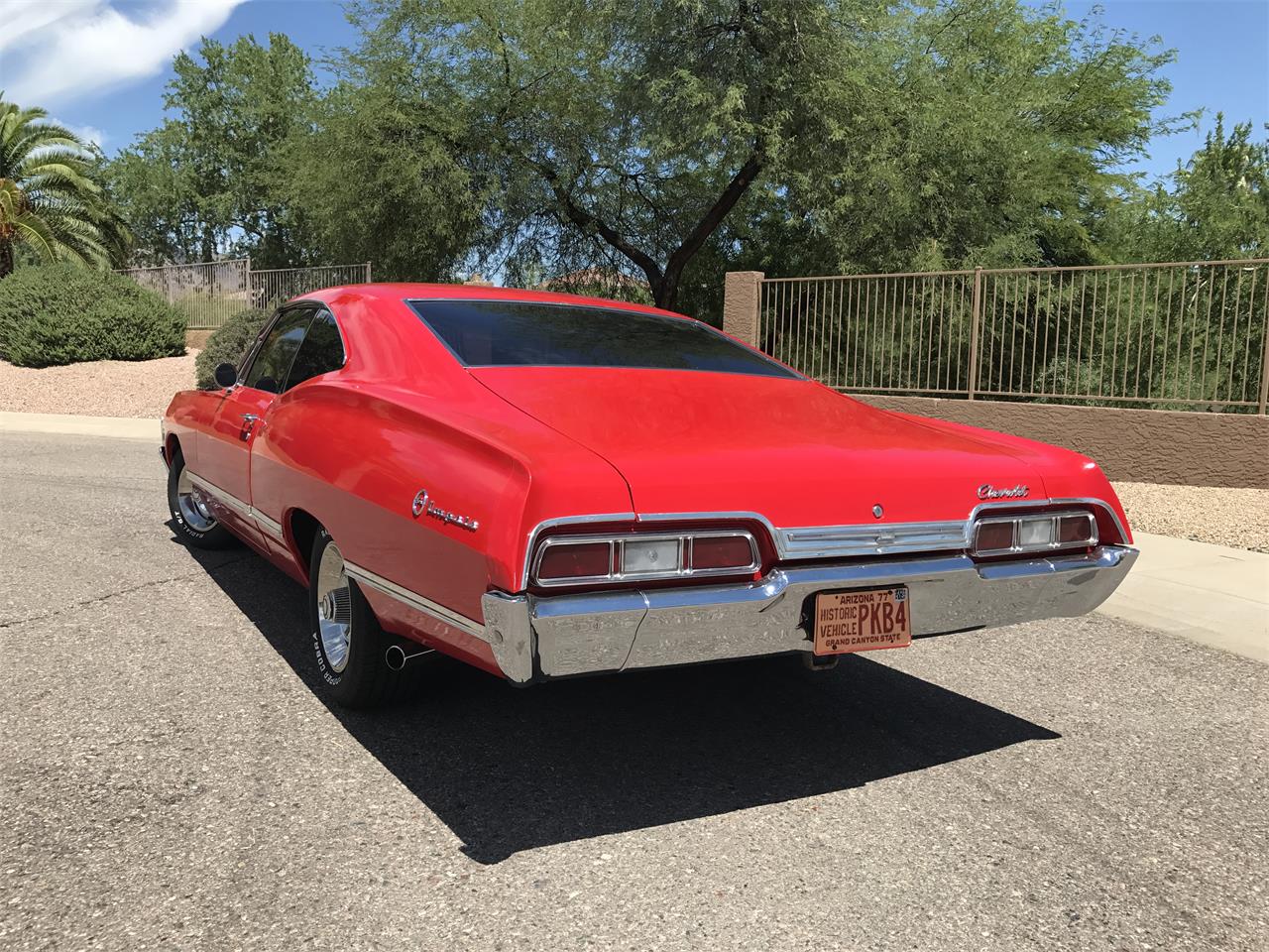 Chevrolet-Impala-1967-Red-Gold-9