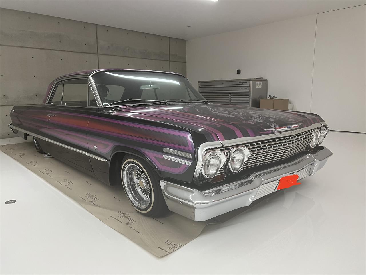 Chevrolet-Impala-ss-1963-Black-Black-4