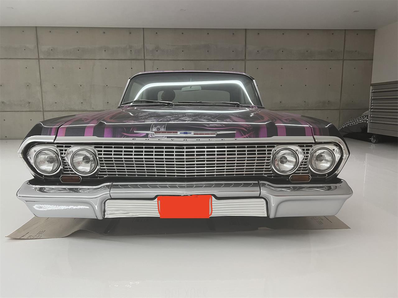 Chevrolet-Impala-ss-1963-Black-Black-8