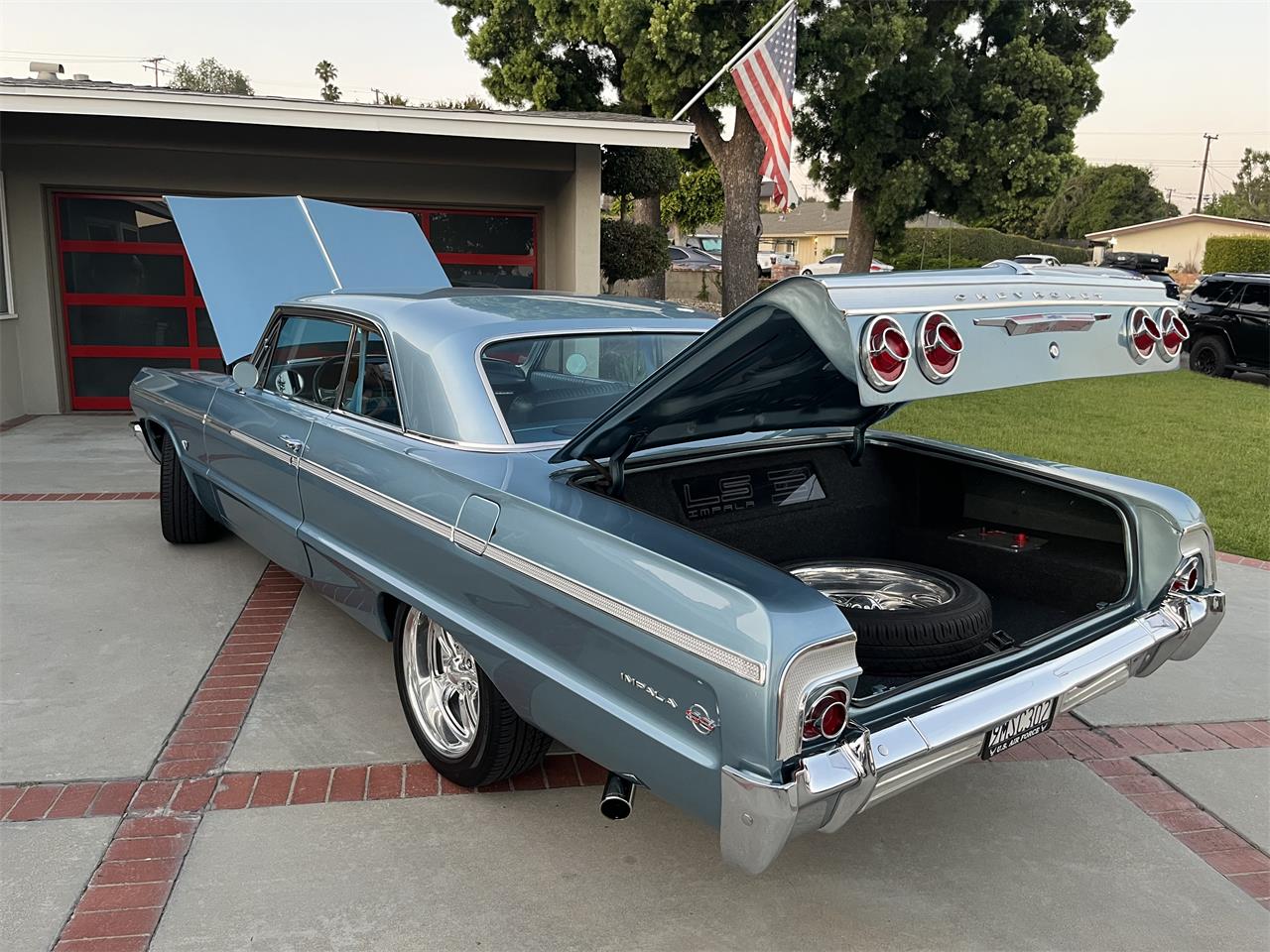 Chevrolet-Impala-ss-1964-Marina-Blue-Blue-3