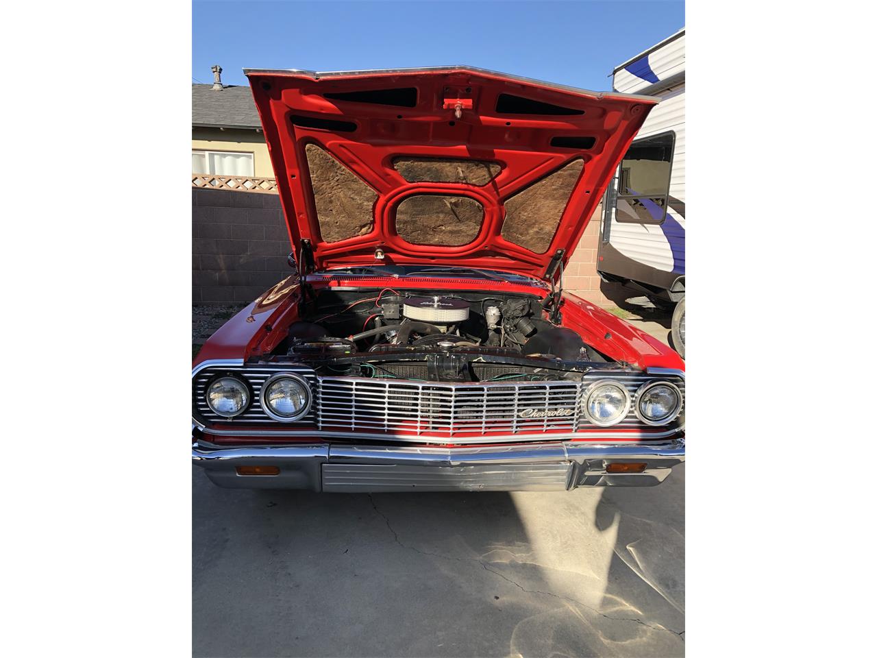 Chevrolet-Impala-ss-1964-Red-Black-31