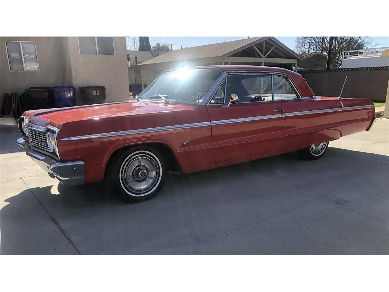 Chevrolet-Impala-ss-1964-Red-Black-6