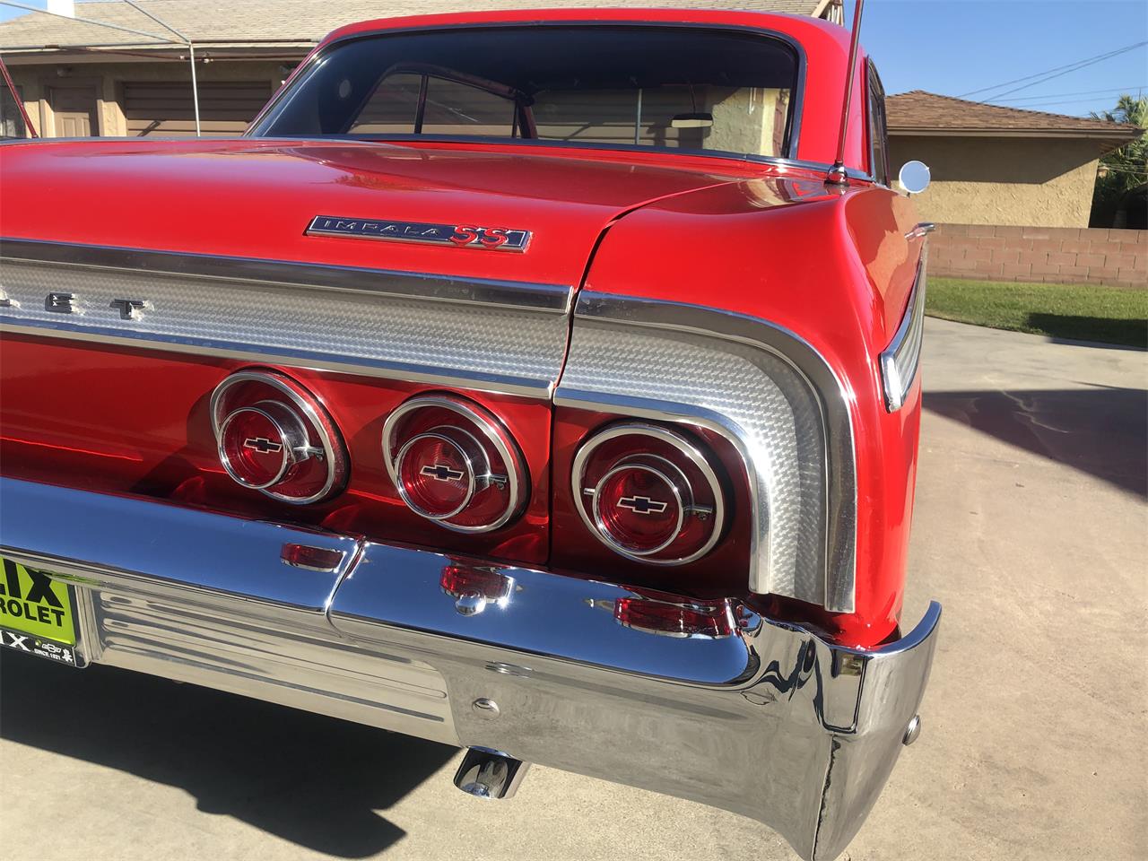 Chevrolet-Impala-ss-1964-Red-Black-9