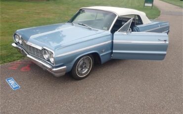 Chevrolet-Impala-ss-1964-Silver-Blue-Black-14