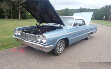 Chevrolet-Impala-ss-1964-Silver-Blue-Black-15