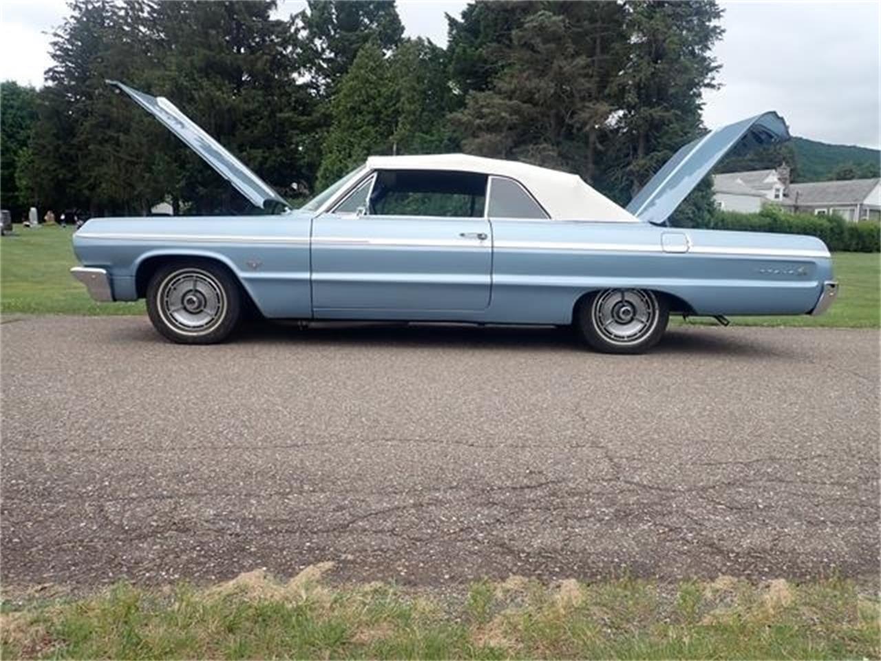 Chevrolet-Impala-ss-1964-Silver-Blue-Black-26