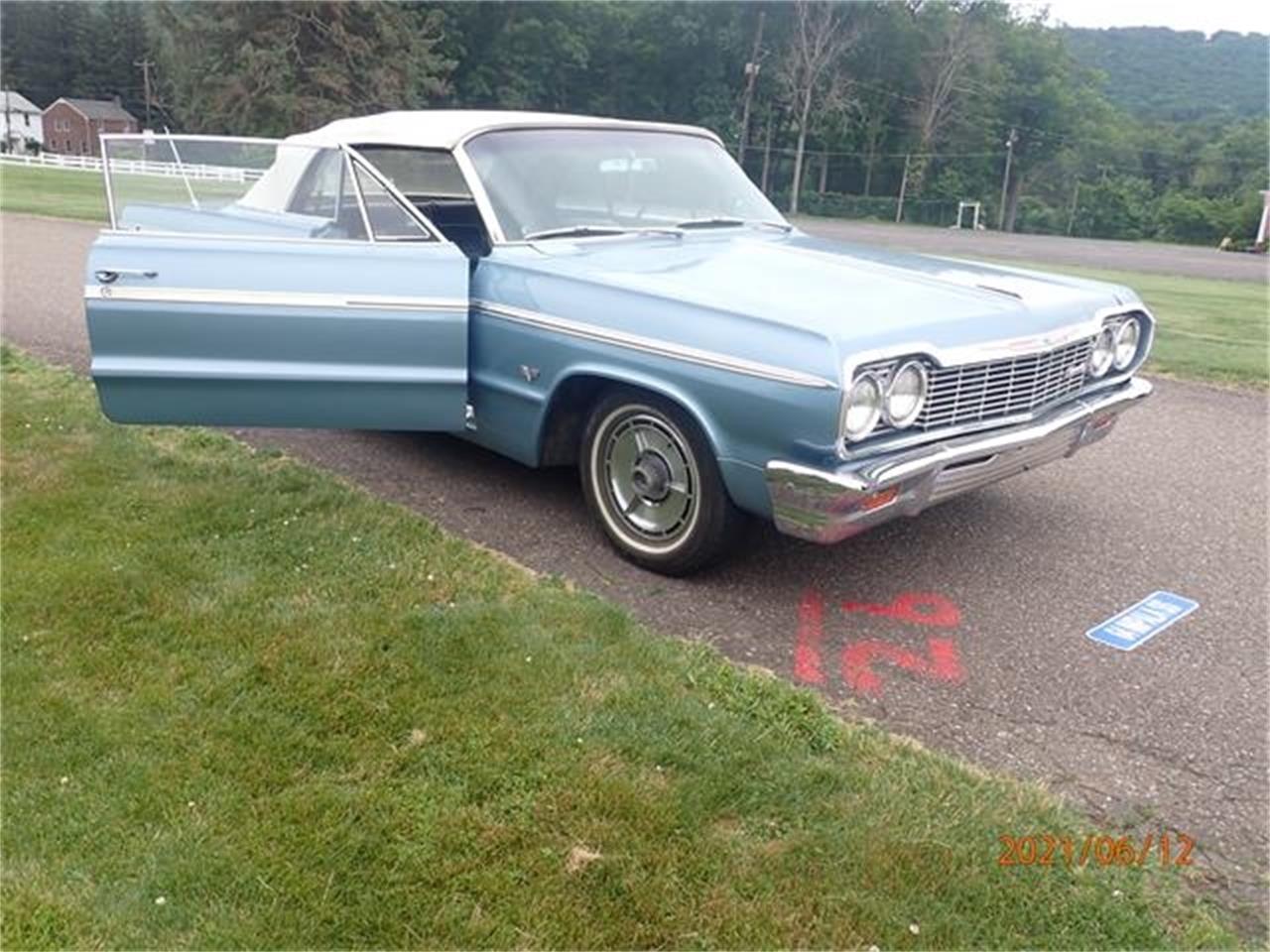 Chevrolet-Impala-ss-1964-Silver-Blue-Black-35