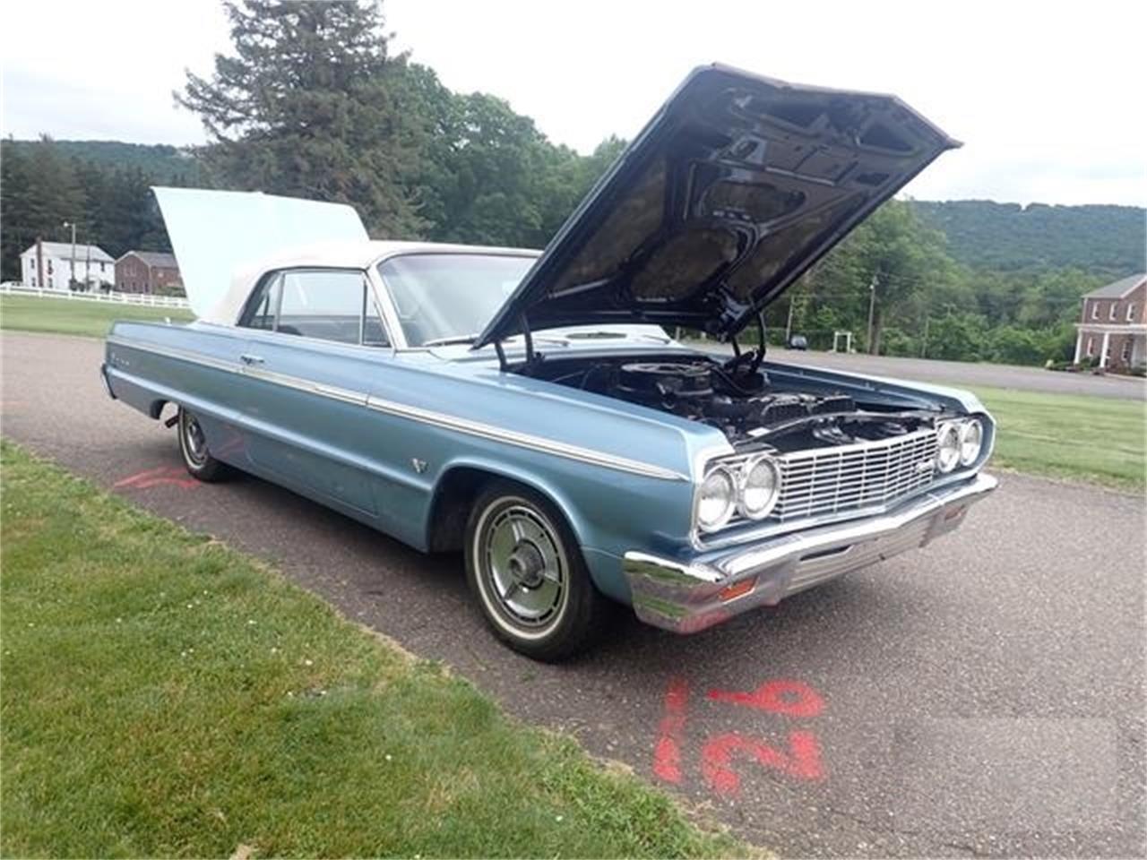Chevrolet-Impala-ss-1964-Silver-Blue-Black-36