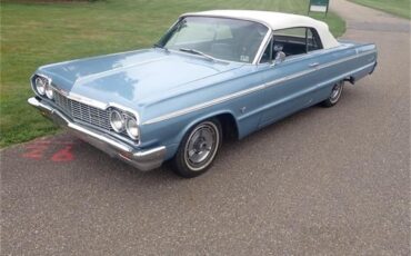 Chevrolet-Impala-ss-1964-Silver-Blue-Black-90