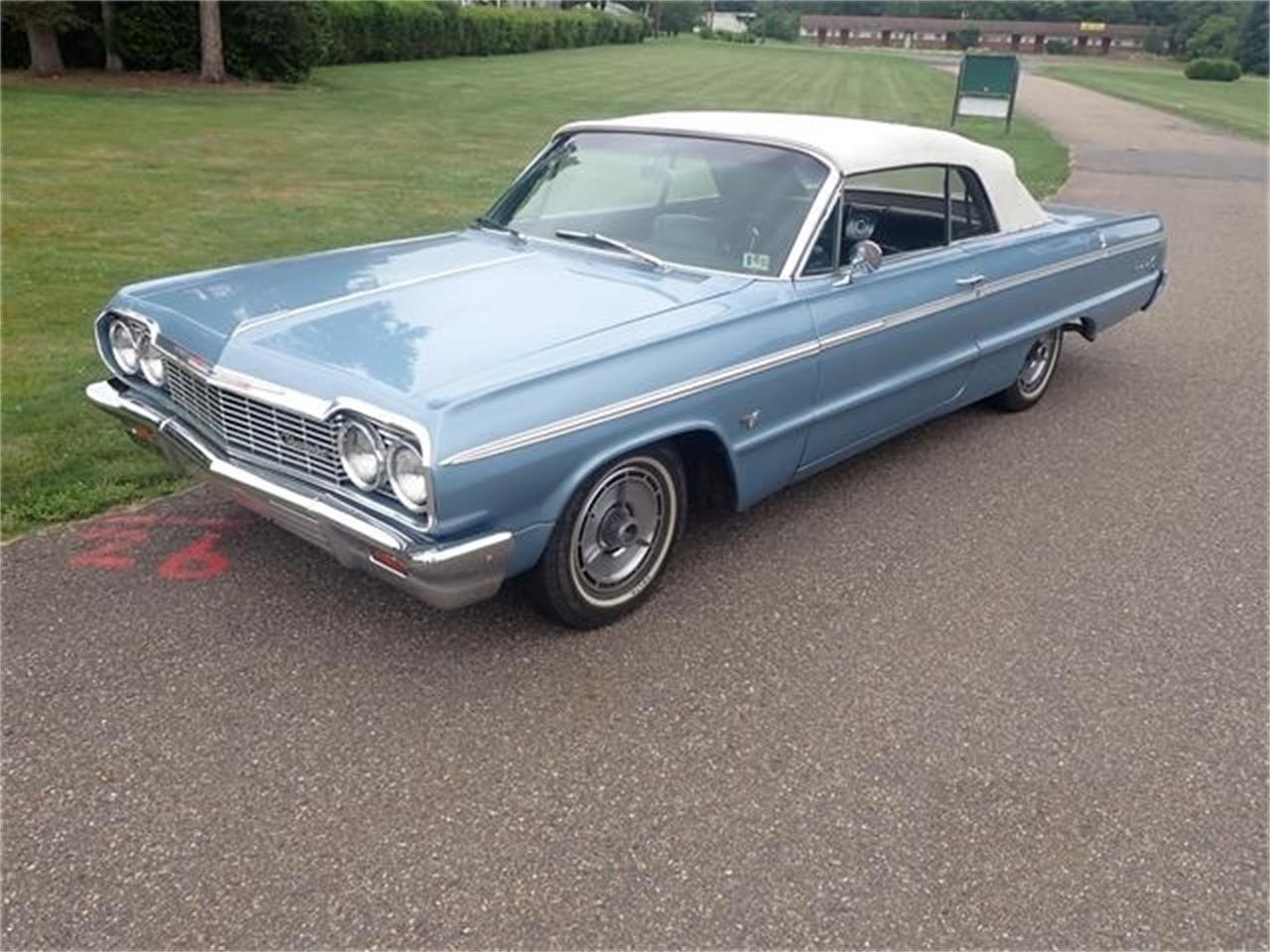 Chevrolet-Impala-ss-1964-Silver-Blue-Black-90