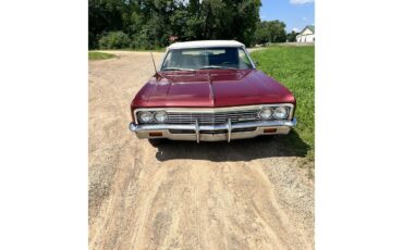 Chevrolet-Impala-ss-1966-Maroon-Black-2
