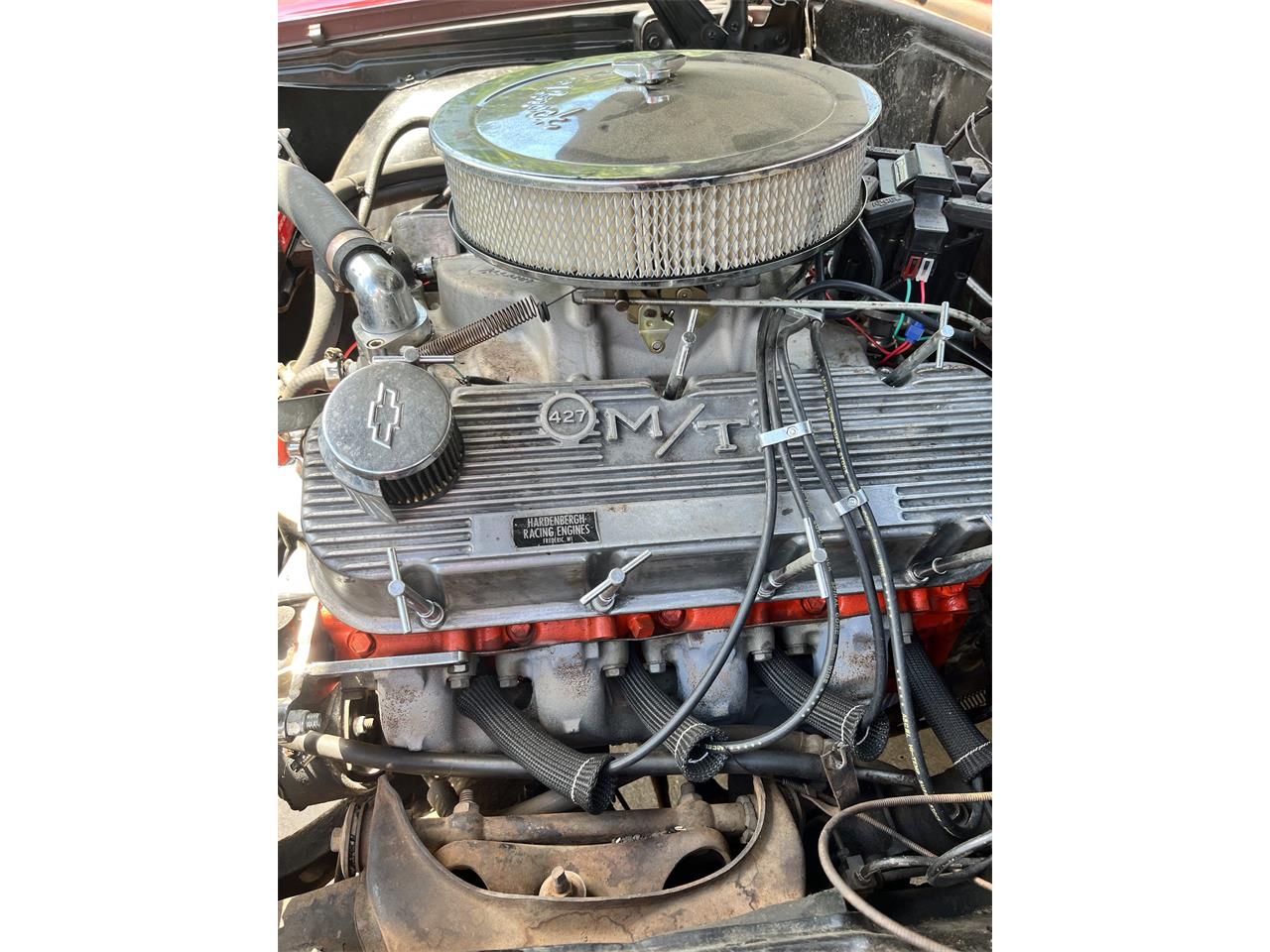 Chevrolet-Impala-ss-1966-Maroon-Black-6