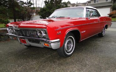 Chevrolet-Impala-ss-1966-Red-White-4