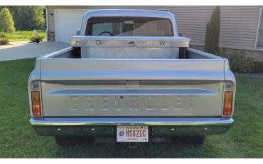 Chevrolet-K-10-1970-Silver-Silver-4