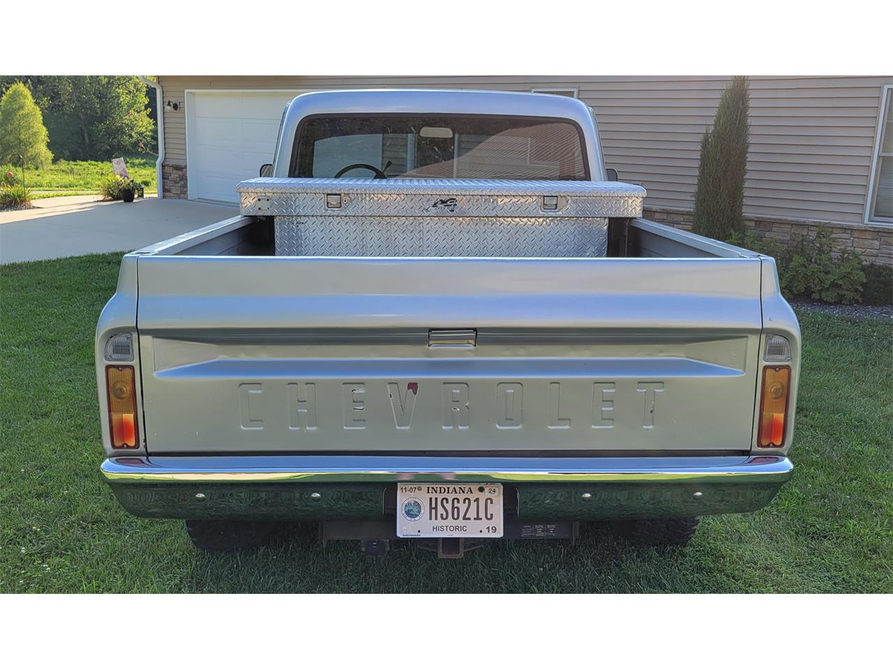 Chevrolet-K-10-1970-Silver-Silver-4