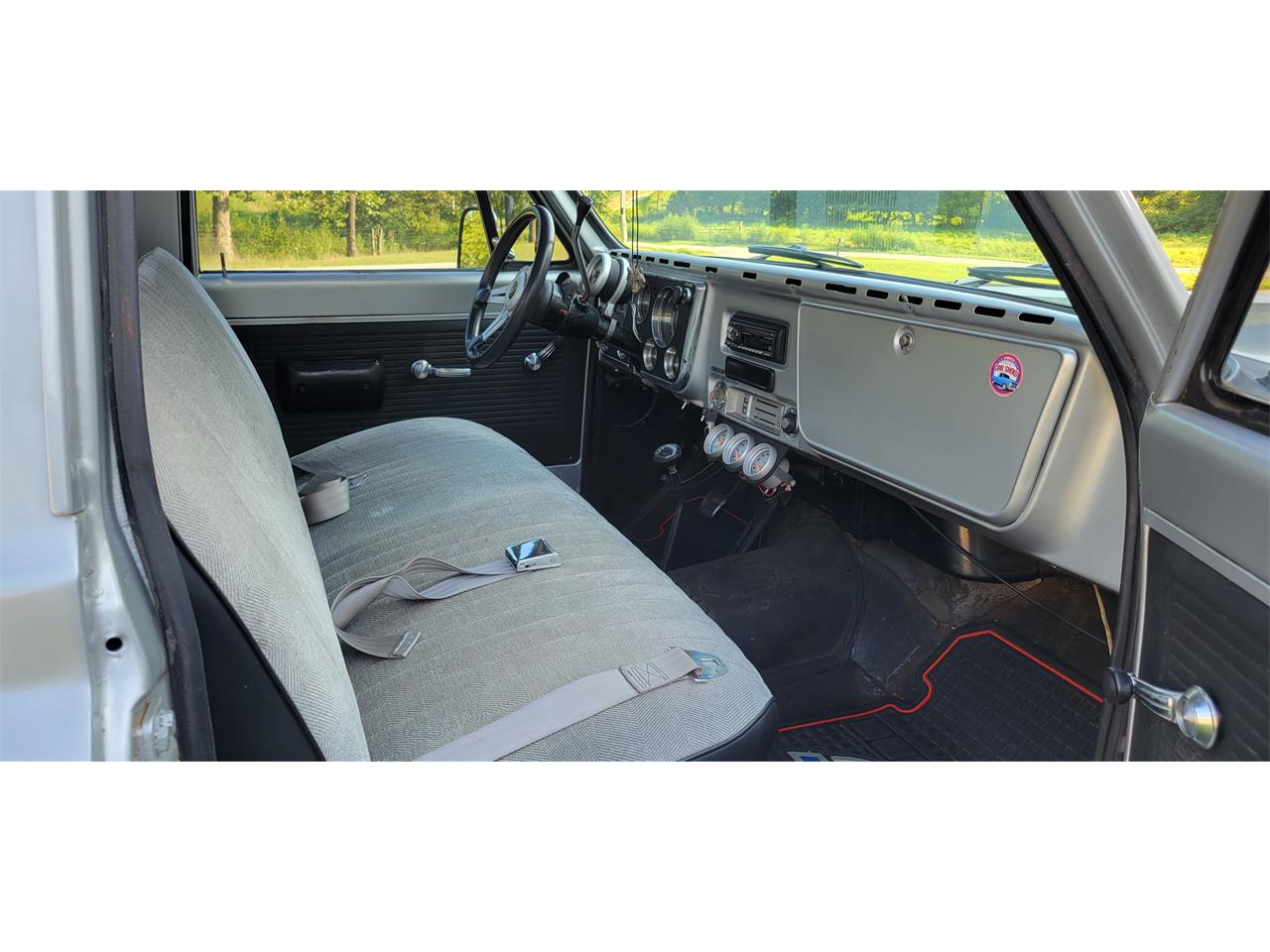 Chevrolet-K-10-1970-Silver-Silver-9