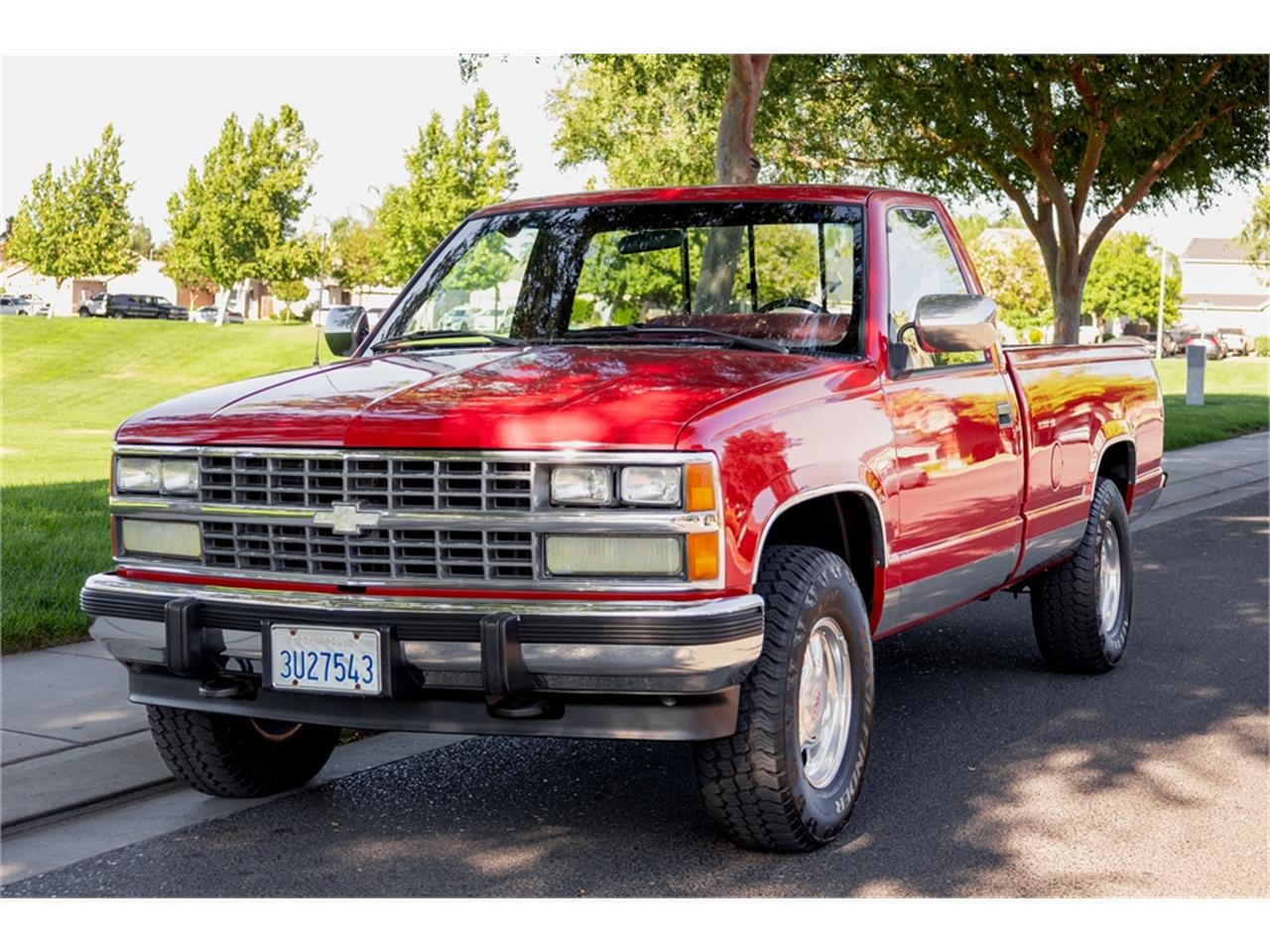 Chevrolet-K-1500-1988-Flame-Red-Red-1
