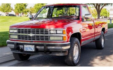 Chevrolet-K-1500-1988-Flame-Red-Red