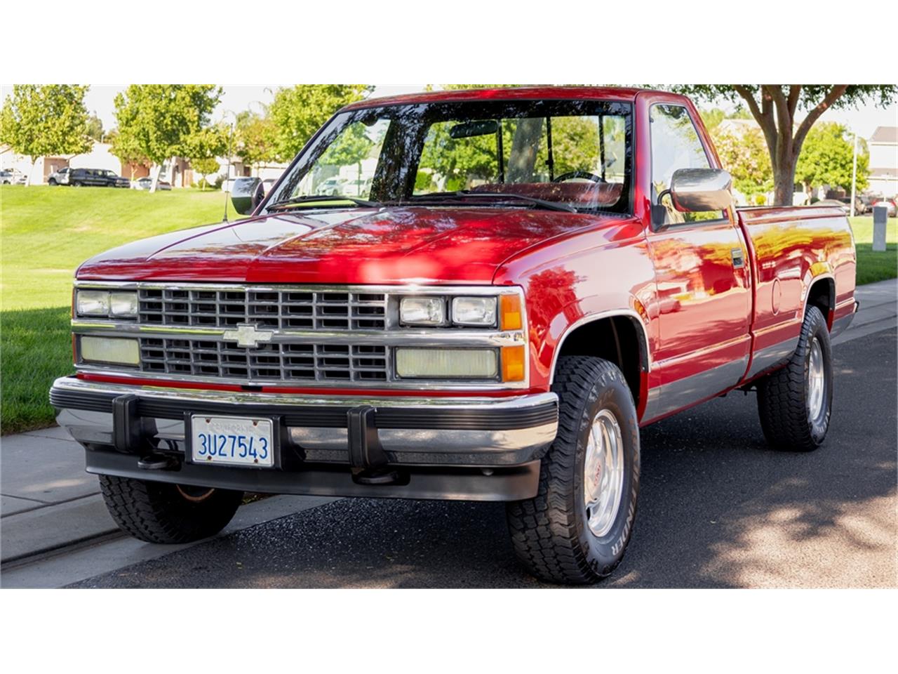 Chevrolet-K-1500-1988-Flame-Red-Red