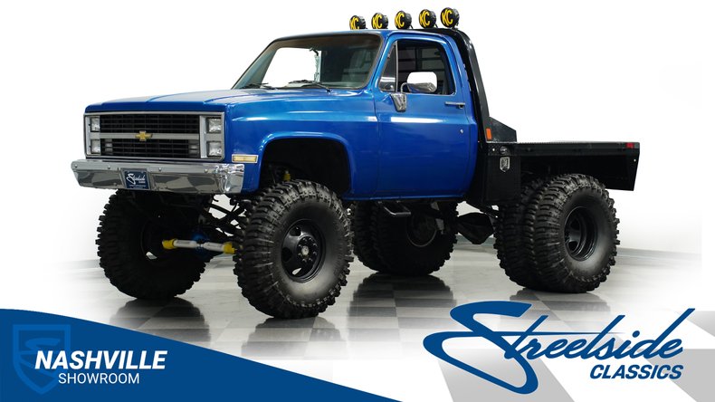Chevrolet-K10-1984-Blue-Black-29