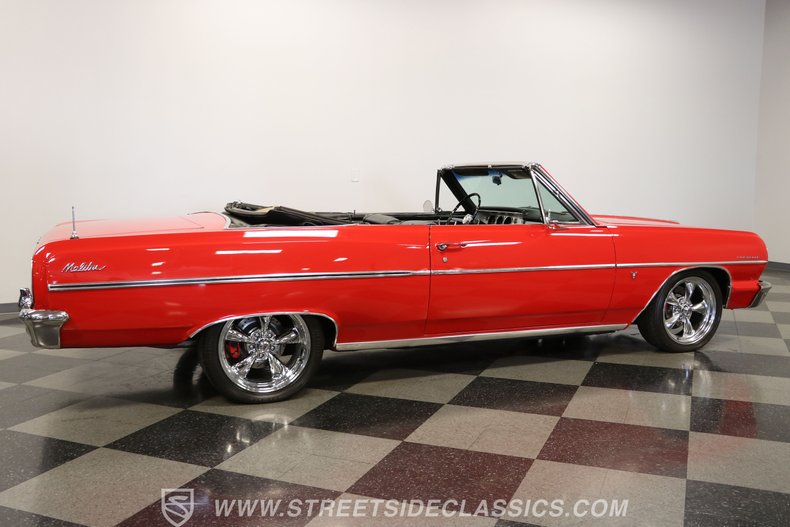 Chevrolet-Malibu-1964-Red-Black-13