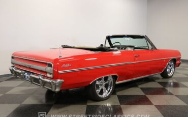 Chevrolet-Malibu-1964-Red-Black-19