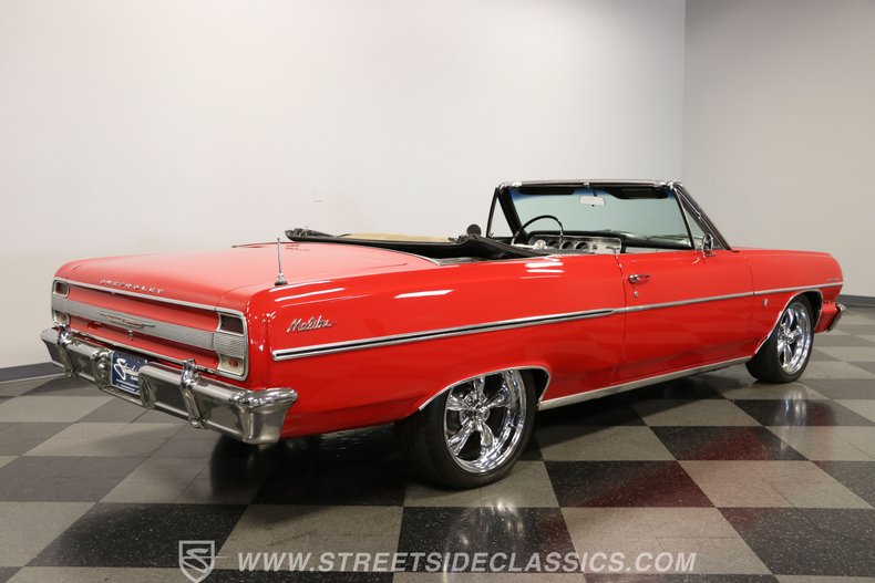 Chevrolet-Malibu-1964-Red-Black-19