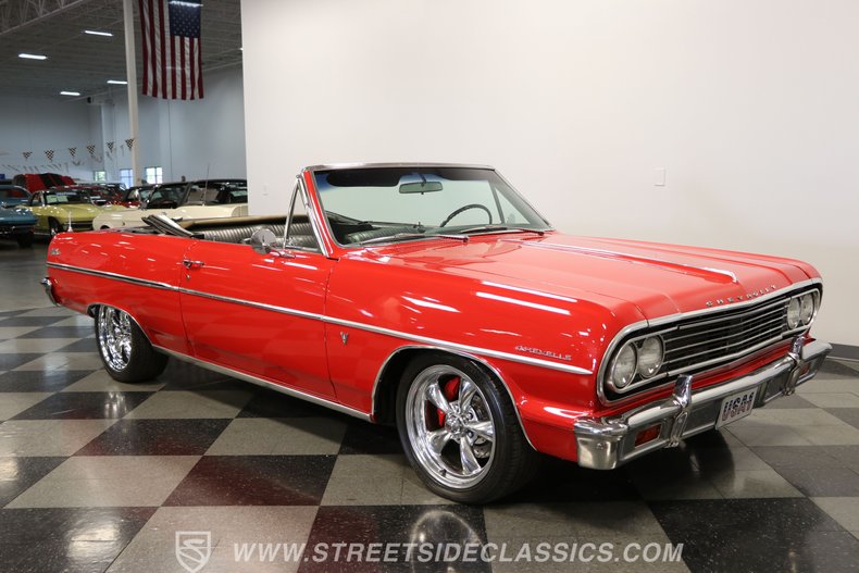 Chevrolet-Malibu-1964-Red-Black-20