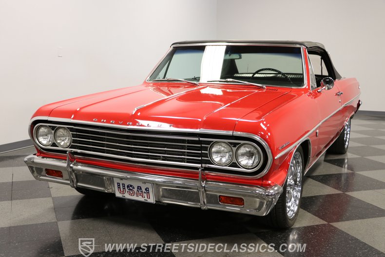 Chevrolet-Malibu-1964-Red-Black-23