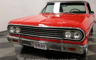 Chevrolet-Malibu-1964-Red-Black-25