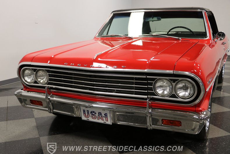 Chevrolet-Malibu-1964-Red-Black-25