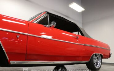 Chevrolet-Malibu-1964-Red-Black-26