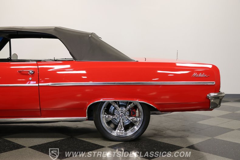 Chevrolet-Malibu-1964-Red-Black-28