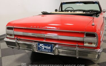 Chevrolet-Malibu-1964-Red-Black-33
