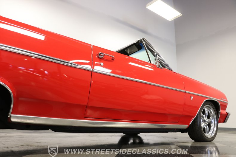 Chevrolet-Malibu-1964-Red-Black-34