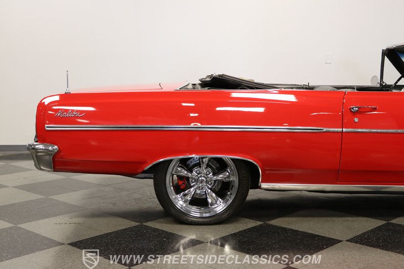 Chevrolet-Malibu-1964-Red-Black-35