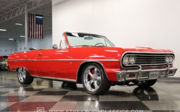 Chevrolet-Malibu-1964-Red-Black-37