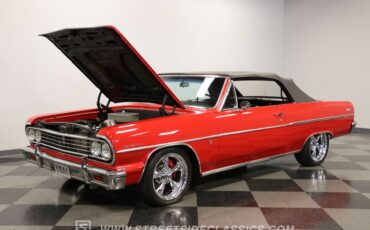 Chevrolet-Malibu-1964-Red-Black-38