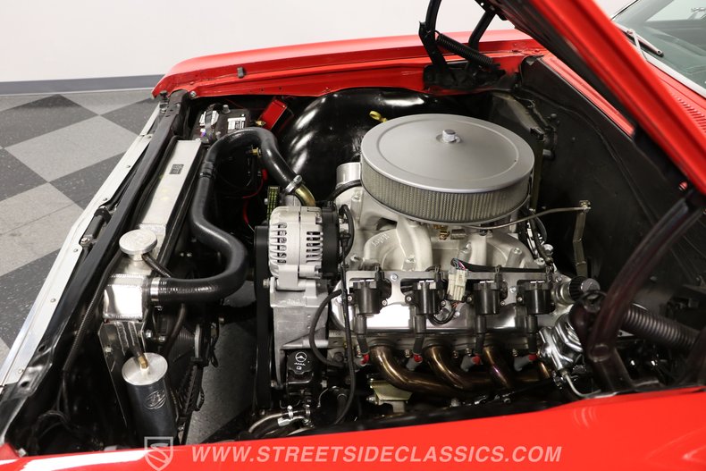 Chevrolet-Malibu-1964-Red-Black-39