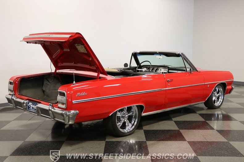 Chevrolet-Malibu-1964-Red-Black-42