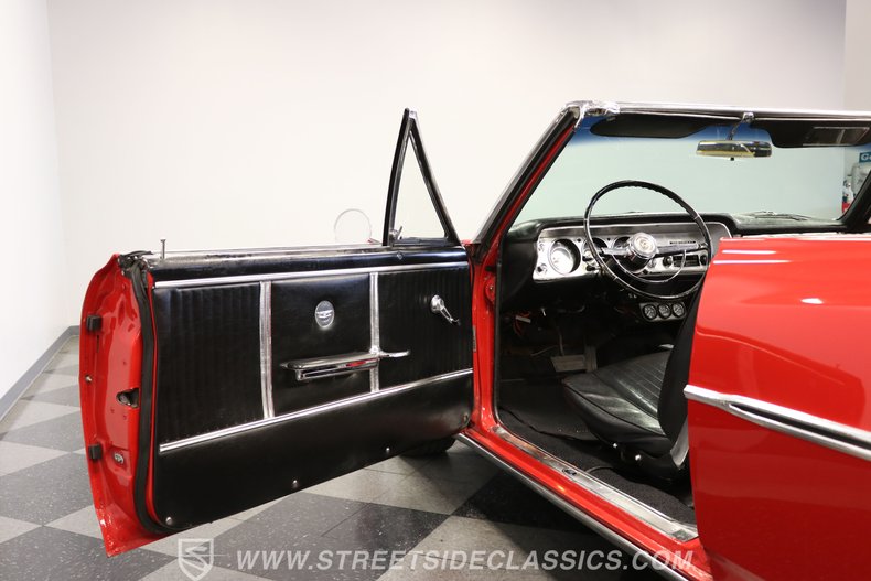 Chevrolet-Malibu-1964-Red-Black-46