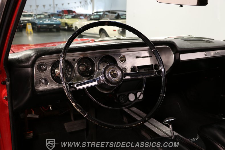 Chevrolet-Malibu-1964-Red-Black-49