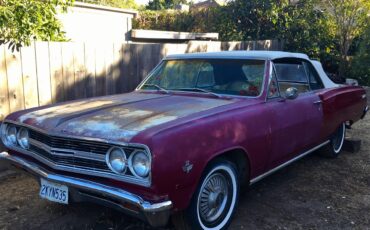 Chevrolet-Malibu-1965-Red-White-1