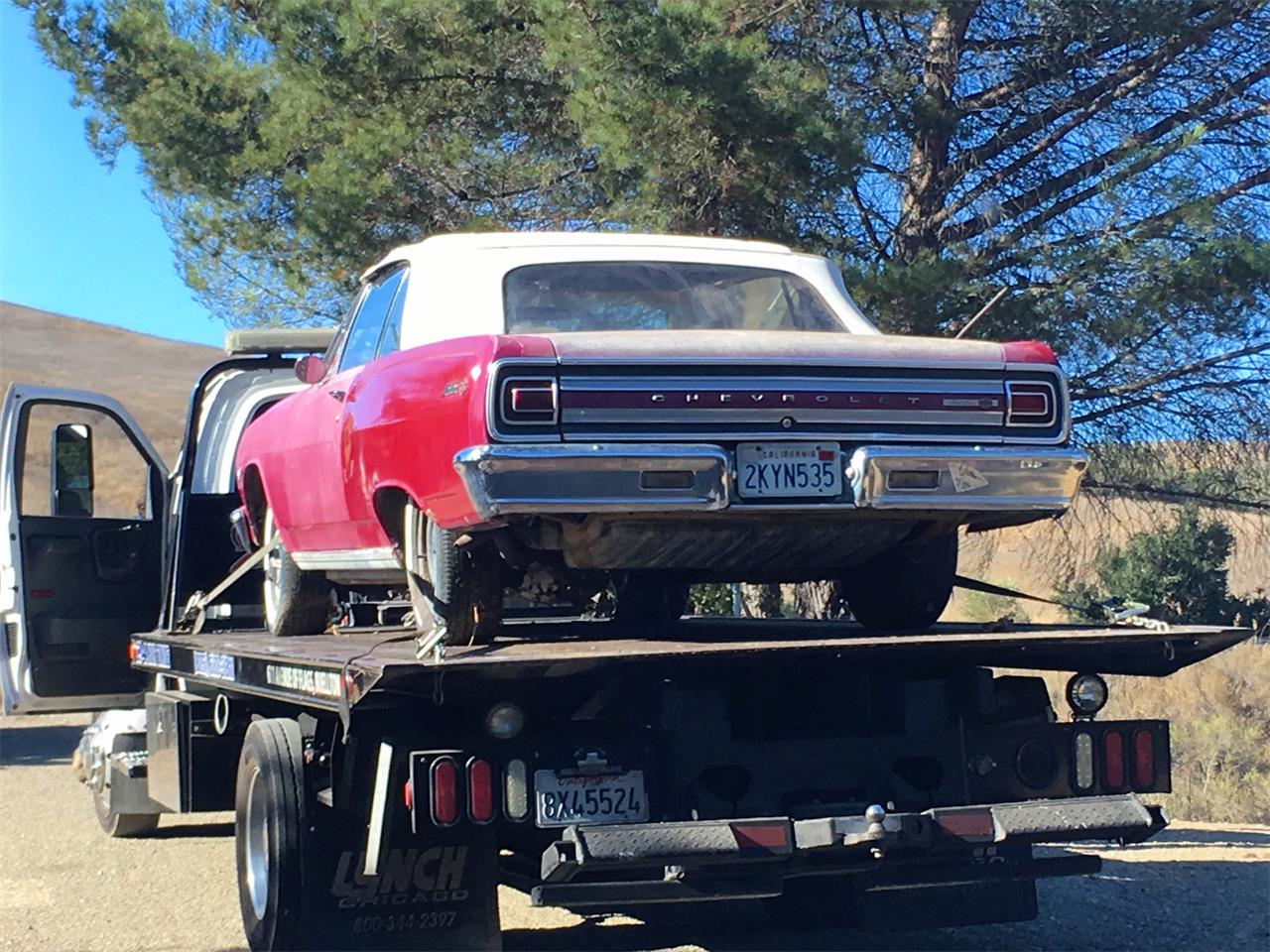 Chevrolet-Malibu-1965-Red-White-12