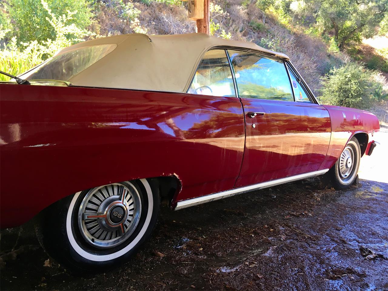 Chevrolet-Malibu-1965-Red-White-5