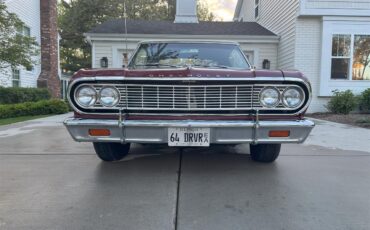 Chevrolet-Malibu-ss-1964-Ember-Red-Black-12